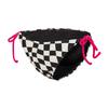 SoulCal Womens/Ladies Checkerboard Side Tie Bikini Bottoms