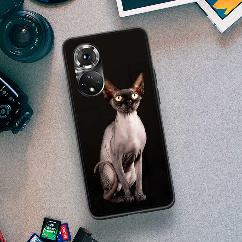 Lavaza Sphynx Sphinx Katze Telefon Fall Für Huawei P Smart 2021 Y5 Y6 Y7 Y9 Ehre 50 20 Pro 10 10I 9 9X Y9S 8 8A 8X 8S 7S Abdeckung