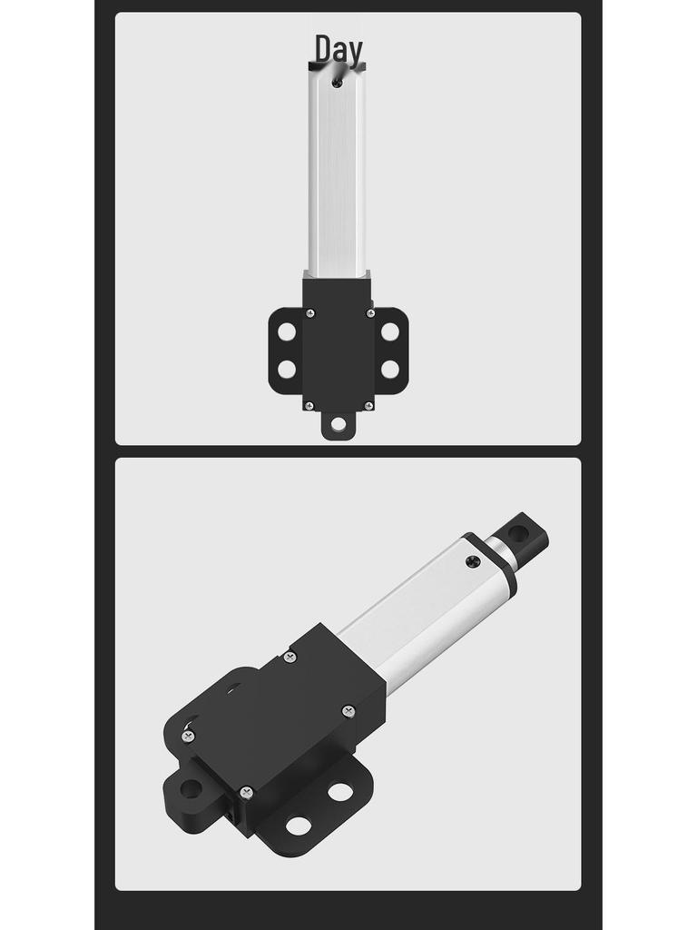 Mini Electric 12/24V DC Tijă Telescopică de Împingere cu Cursă de 10mm