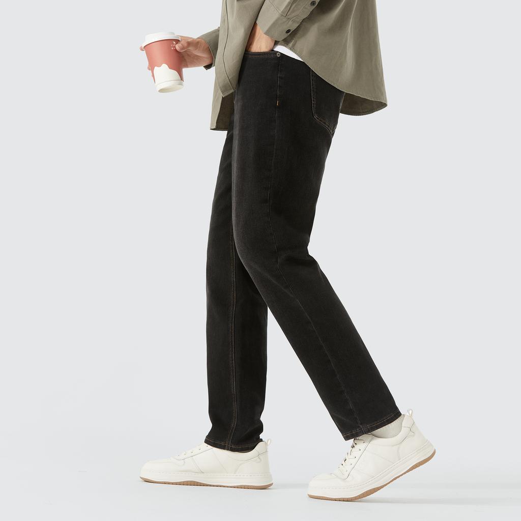 Camel Urban Function Series Jeans Men's Moderate Straight Fit Pants M13CAJB094