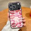 Fashion Kiss Lips Pattern Case For iPhone 17 Pro Max Case iPhone 16 Pro Max 15 14 13 16E 17E Magnetic For Magsafe Hybrid Matte Cover