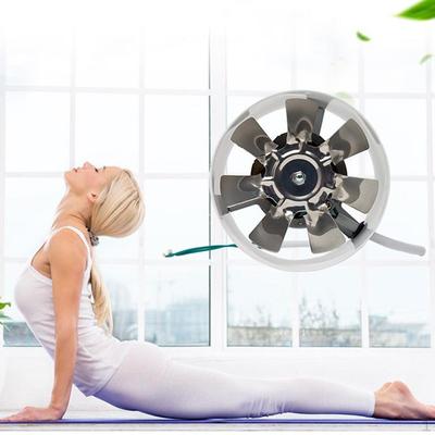 Metal Inline Duct Fan Booster Exhaust Blower Air Cooling 220V 25W 30-35dB