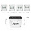 Creative Shake Alarm Clock, 5, 25, and Any Minute Time Management Device, Kitchen Timer, Classroom or Meeting Timer, Sports Timer, Black, Small