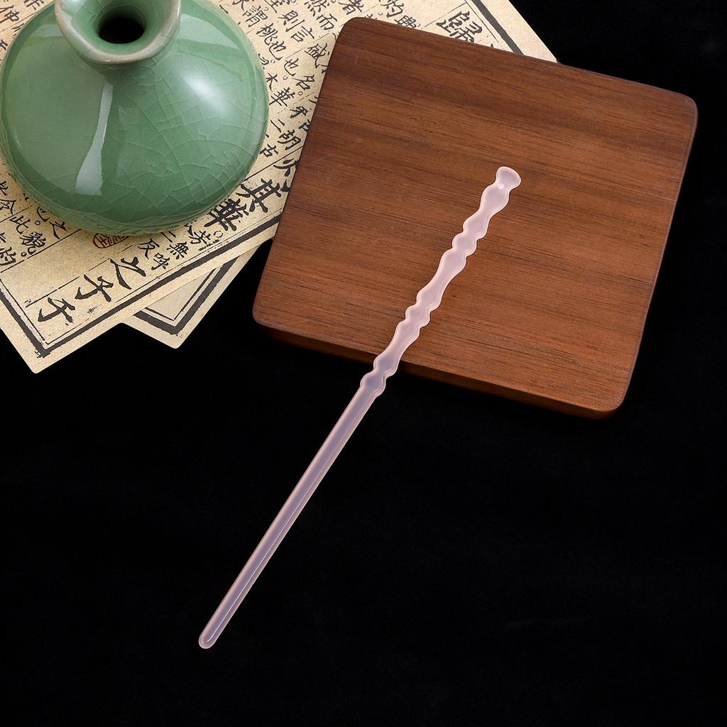 New Chinese Ethnic Style Simple Elegant Xiang Yun Acrylic Hairpin Ancient Style Temperament Hanfu Cheongsam Coiffure Hair Accessory