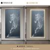 Modern Porch Art Decoration Painting Led Light Mural Light Italian Abstract Horse Living Room Corridor Hanging Painting Light