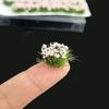 Railway Train Miniature Flower Cluster ABS Plant Materials Flower Grass Model  Sand Table