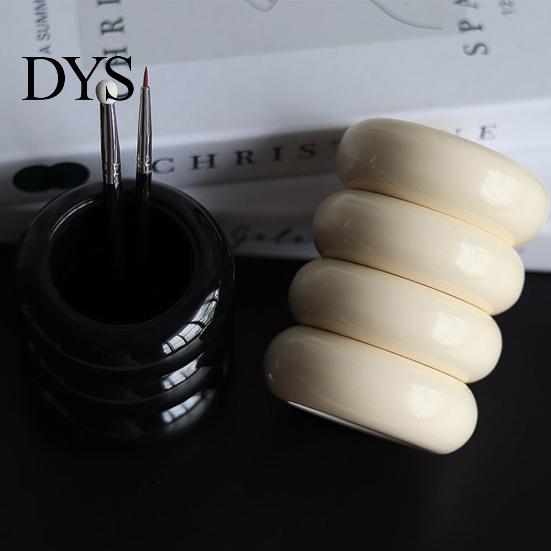 Make-up-Pinsel-Behälter Stiftehalter Große Kapazität Rund Halten Sie Ordnung Kreatives Design Schreibtisch-Stift Home Supply Aufbewahrungsbox