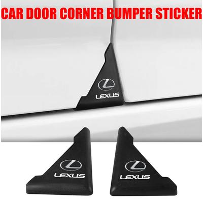 2/4Pcs Car Door Corner Cover Bumper Crash Scratch Protector Stickers Accessories For LS LC IS350 ES300 GS350 CT200h GX460