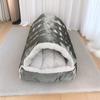 Cat & Small Dog Winter Warm Semi-Closed Nest - Spacious All-Season Sleeping Bag