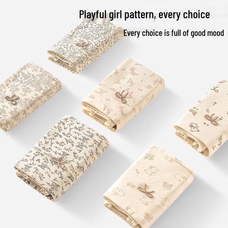 FitonTon Women's Cotton Antibacterial Boxer Briefs 3-Pack