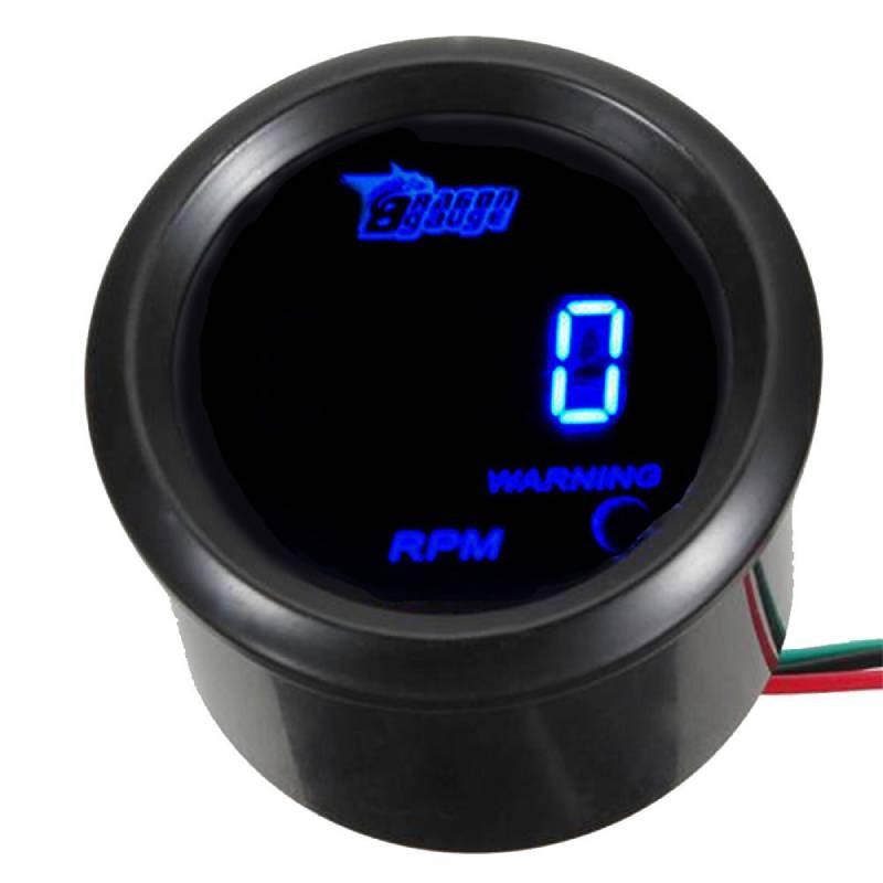 Universal 12v Car Gauge Kit With Water Oil Temp Speed Voltage For Racing Enthusiasts
