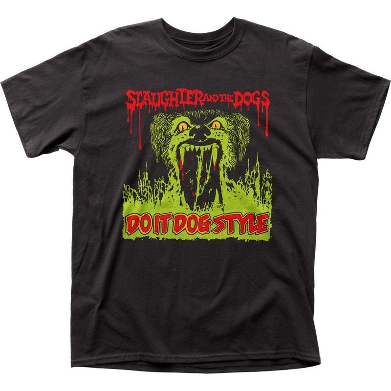 

Slaughter And The Dogs Do It Dog Style Unisex T-shirt Music Classic Band Tee Black M