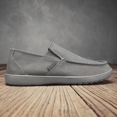 Mens Walking Shoes Summer Mesh Breathe Non Lace Design Snug Wear-resistant Daily Walking Outdoor Sports Versatile Casual Shoes