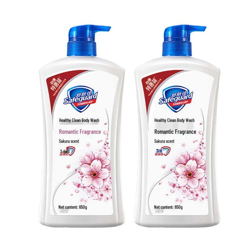 Safeguard Healthy Cleanse Cherry Blossom Body Wash Twin Pack