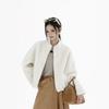 Shirt rhyme • [Commuterism] Imitation Toka straight fur, minimalist and versatile, autumn and winter stand-up collar short silhouette