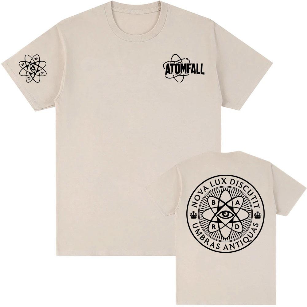Atomfall BARD Print T-shirt Unisex Streetwear Short Sleeve Cotton Merch Tshirts Casual Hip Hop T Shirt Clothing