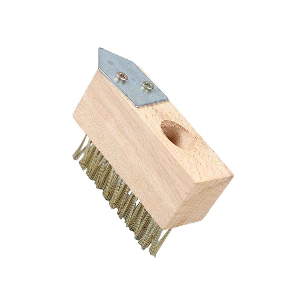 Moss Remover Wired Grout Cleaner Brush for Cleaning Deck Walkway Weed Scraper Wire Brush Grout Remover Hand Tool