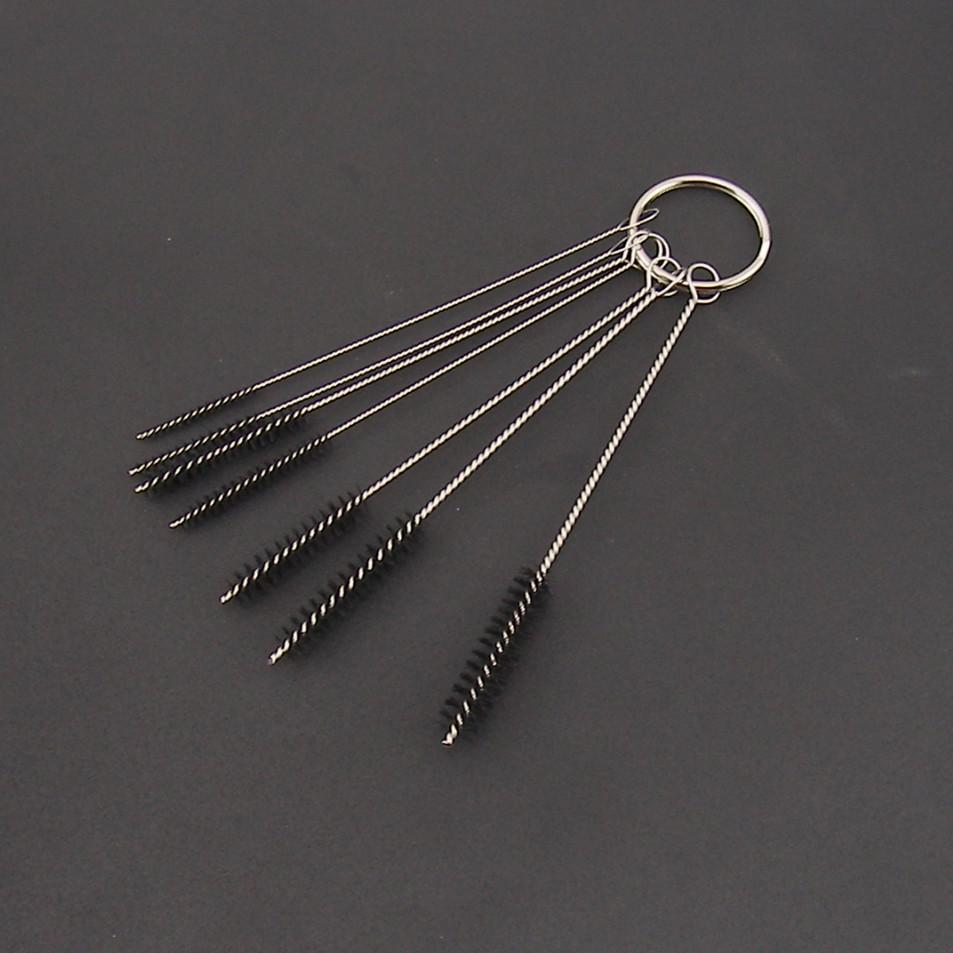 Auto Motorcycle Carburetor Nozzle Washer Cleaning Car Jet Needle Brush Passages