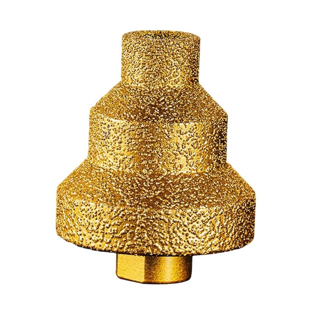 Step Drill Bit Hole Opener Sturdy 20/35/55mm Beveling Chamfer Bit for Granite Marble Trimming Countersinking Chamfering