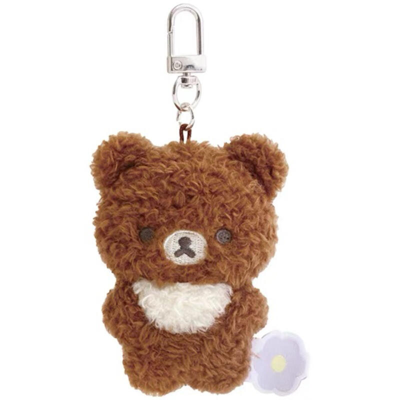 Kawaii Rilakkuma Korilakkuma Plush Toys Keychain Cartoon Cute Backpack Couple Pendant Doll Creative Peripheral Birthday Gifts