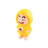 Shin-chan Face-Changing Keychain Toy - Creative Cartoon Figurine Ornament for Stress Relief