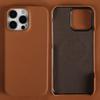 Luxury Genuine Leather Case For iphone 16 Pro Max 15Pro 14ProMax 13 12 11 Cases Carbon Fiber Pattern Phone Cover Phone Shell