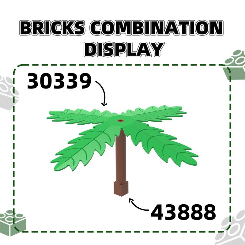 Ungiftig 52 Stück/Los 43888 1x1x6 Solide Säulen Bausteine Moc Konstruktionszubehör Kompatibel Mit Brick Kinderspielzeug Geschenk