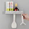 Gancho de Parede para Banheiro Gancho Sem Furos Prateleira de Parede Multifuncional com 5 Ganchos Suporte Durável para Chaves Cozinha