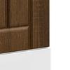 Dishwasher Panel Lucca Brown Oak Effect Wood Material