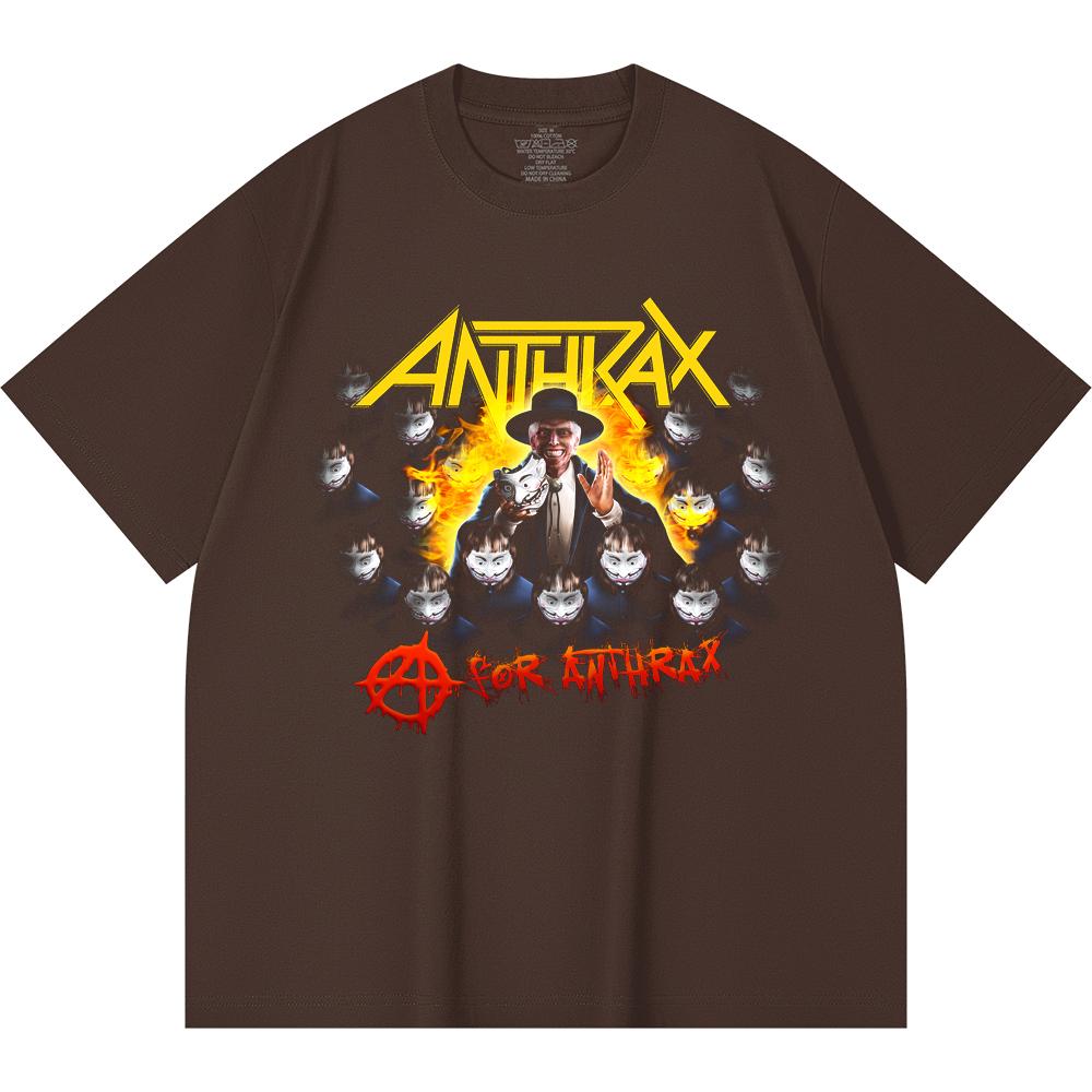 230 g/m² 100% Baumwolle Heavy Metal T-Shirt Rockband Beliebte Musik Druck Unisex Schweres Baumwoll-T-Shirt