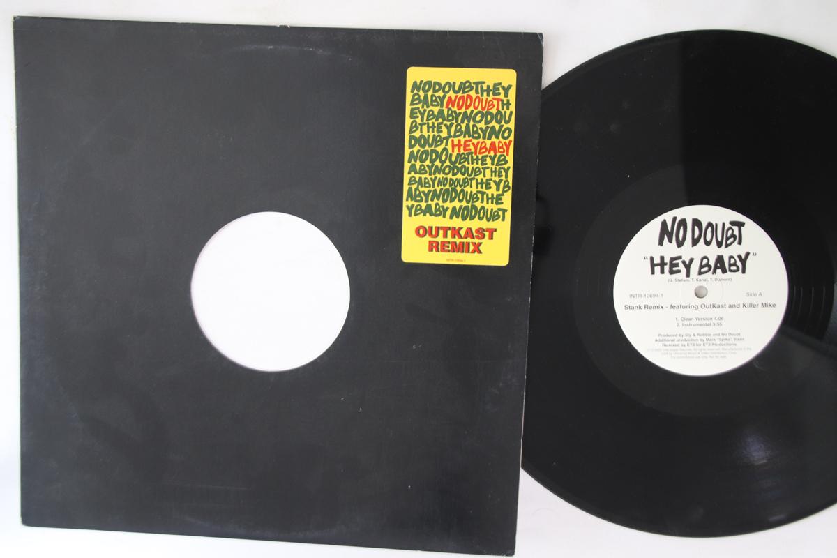 

12inch Record NO DOUBT - Hey Baby Stank Remix INTR106941 INTERSCOPE 2002 US Rock Used