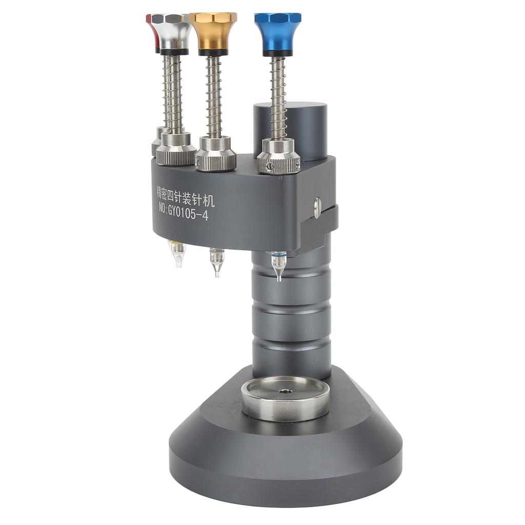 Watch Hand Presser 4 Needle Iron Pusher Press Repair Tool for Removal Installation