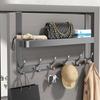 Door Back Hooks For Hanging Coat Bags Towels Heavy Duty Rustproof Over The Door Hanger Organizers Space Saving Home Storage
