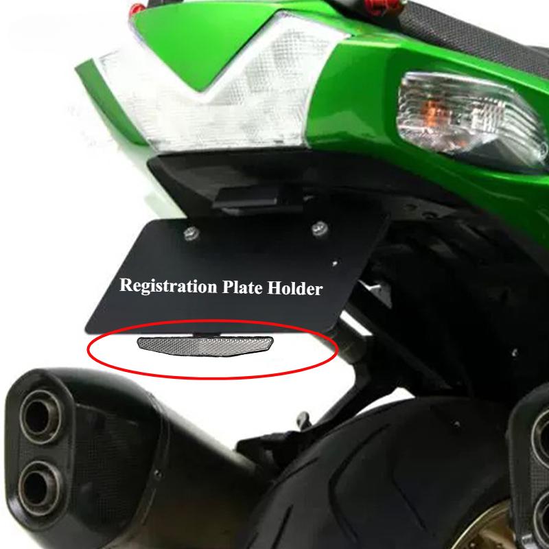 Universal Motorrad Reflektor Kennzeichenhalter für Harley Davidson für Yamaha Kennzeichenhalter