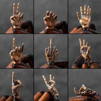 Portable Robot Hand Charm Jewelry Jewelry Accessories Steampunk Mechanical Hands Necklace