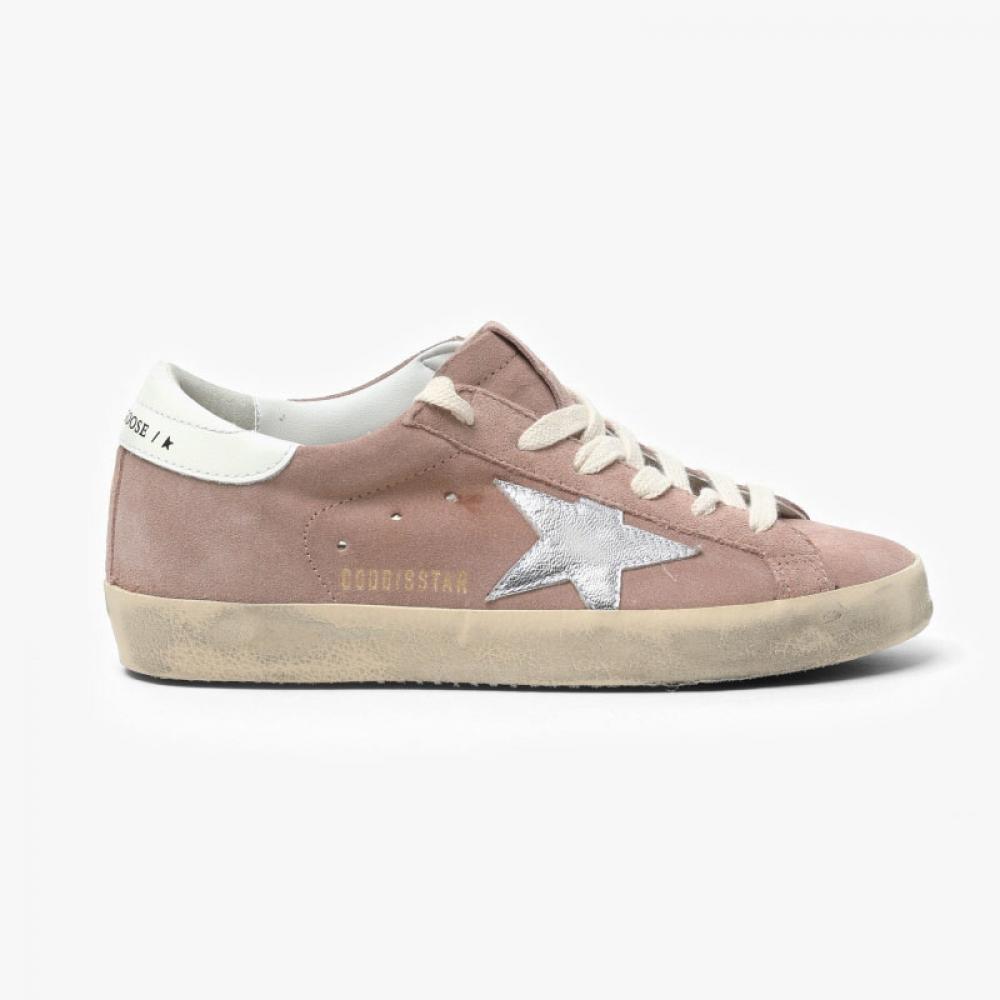 Golden Goose Gwf00101 F006159 25737 SuperStar Suede Star White Tab Sneakers