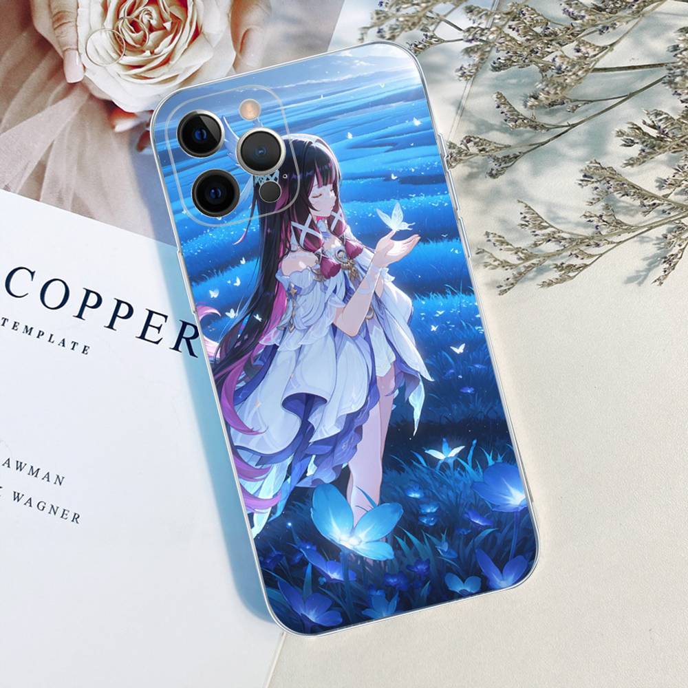 Genshin Impact Columbina For iPhone 17 16 16e 15 14 13 12 11 Pro Max Mini Plus Phone Case
