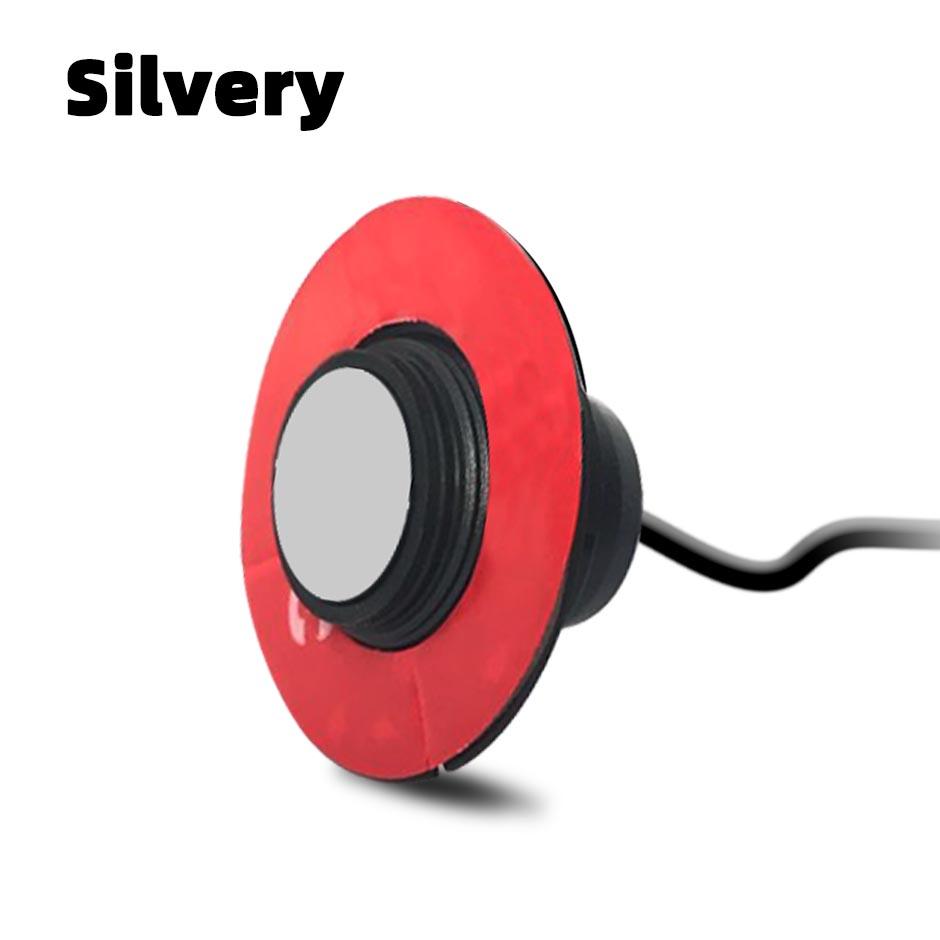 

4/8 Parktronic Original Plane Sensor for Bumper Adjustable Depth Parking Sensor To Assist Rear and Front Backup Radar System 4 Sensors срібний