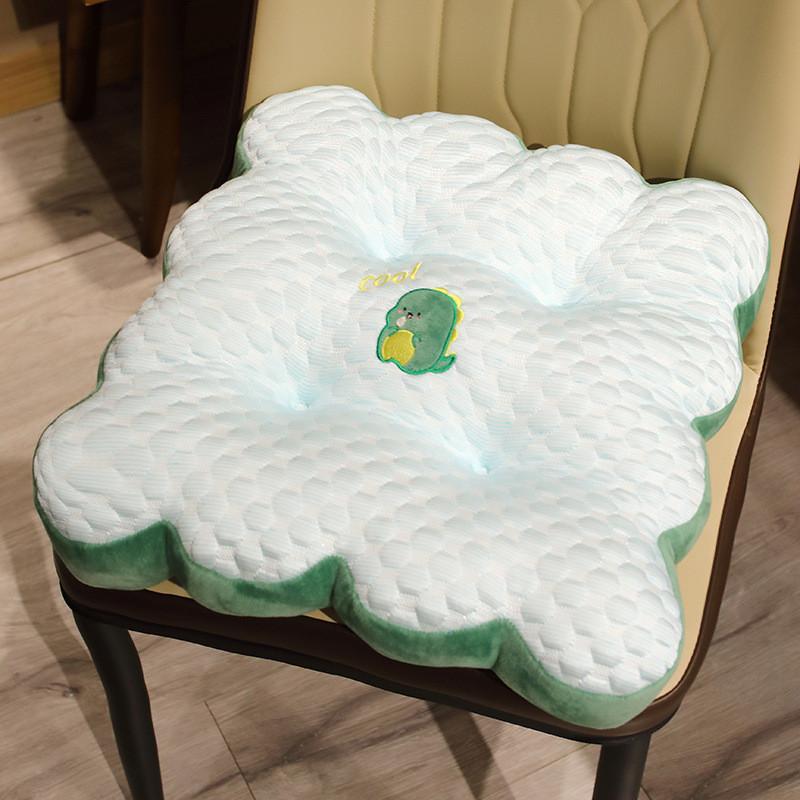 Chair Toast Cartoon Cushion With Soft Plush Material For Decor Home