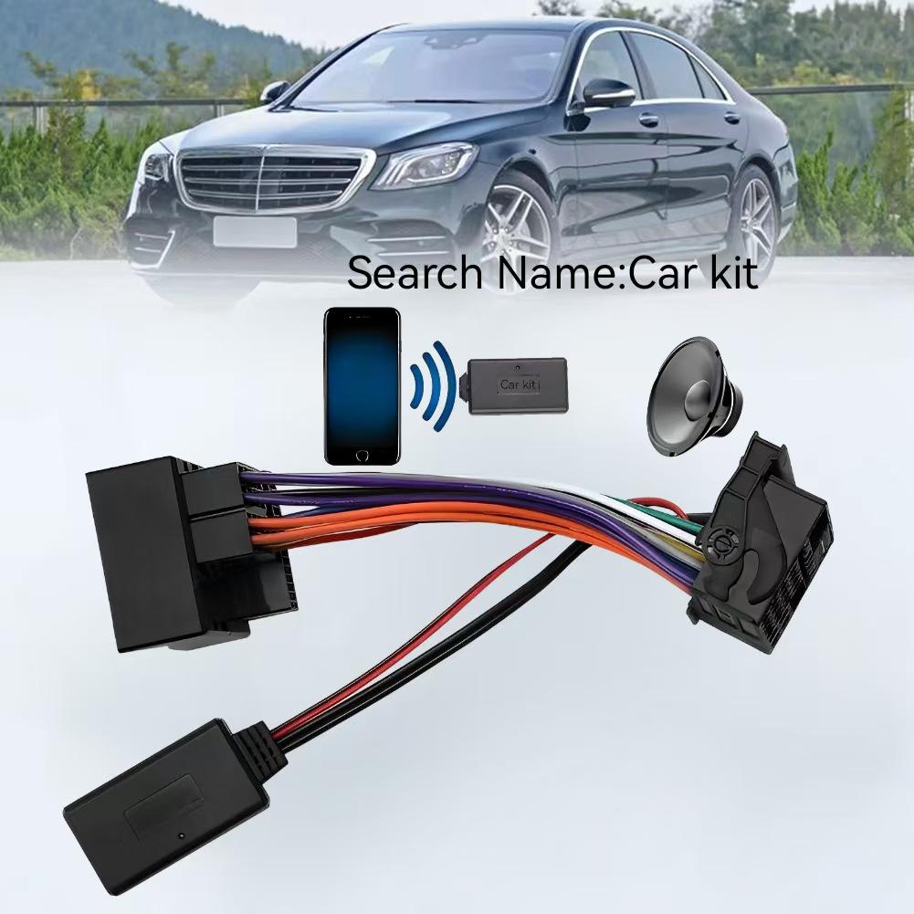 Compatible Bluetooth Music Adapter for Mercedes Comand APS NTG CD20/30/50 Lossless Playback