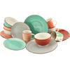 CreaTable Bella Casa Fashion Combined Service Set, 16 Pieces (22853)