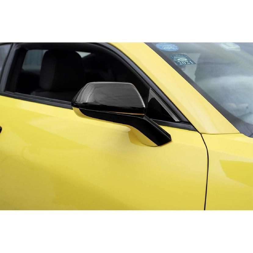 Car Door Side Rearview Mirror Base Decoration Cover Trim Stickers Cap Shell for Chevrolet Camaro 2017-2022 Exterior Accessories