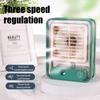 Portable Humidifier Air Conditioners Fan USB Electric Hydrocooling Fan LED Night Light Water Mist 3 In 1 Air Humidifie for Home