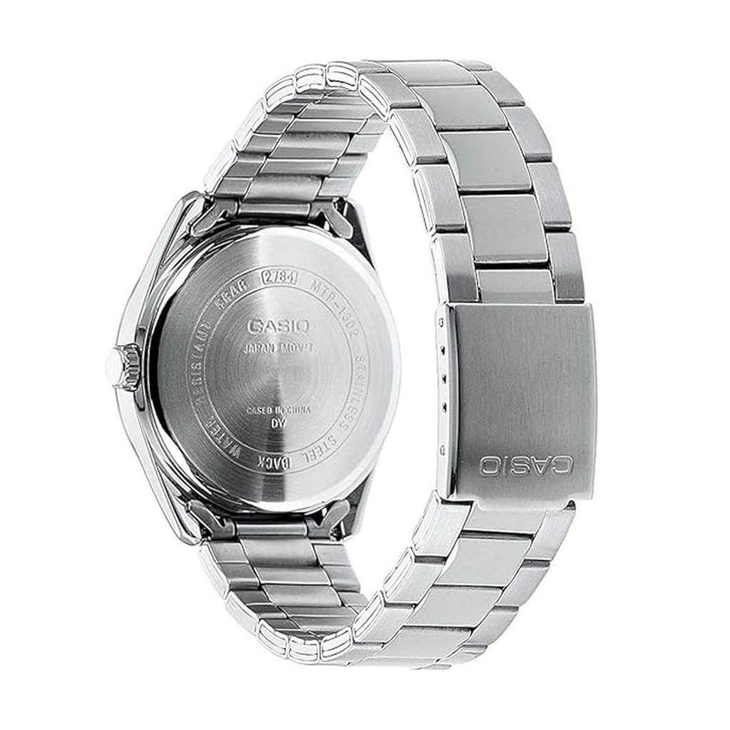 Casio Casio Standard Analog Men's Watch MTP-1302DS-1A Black Pearl Date Calendar Simple Business W...