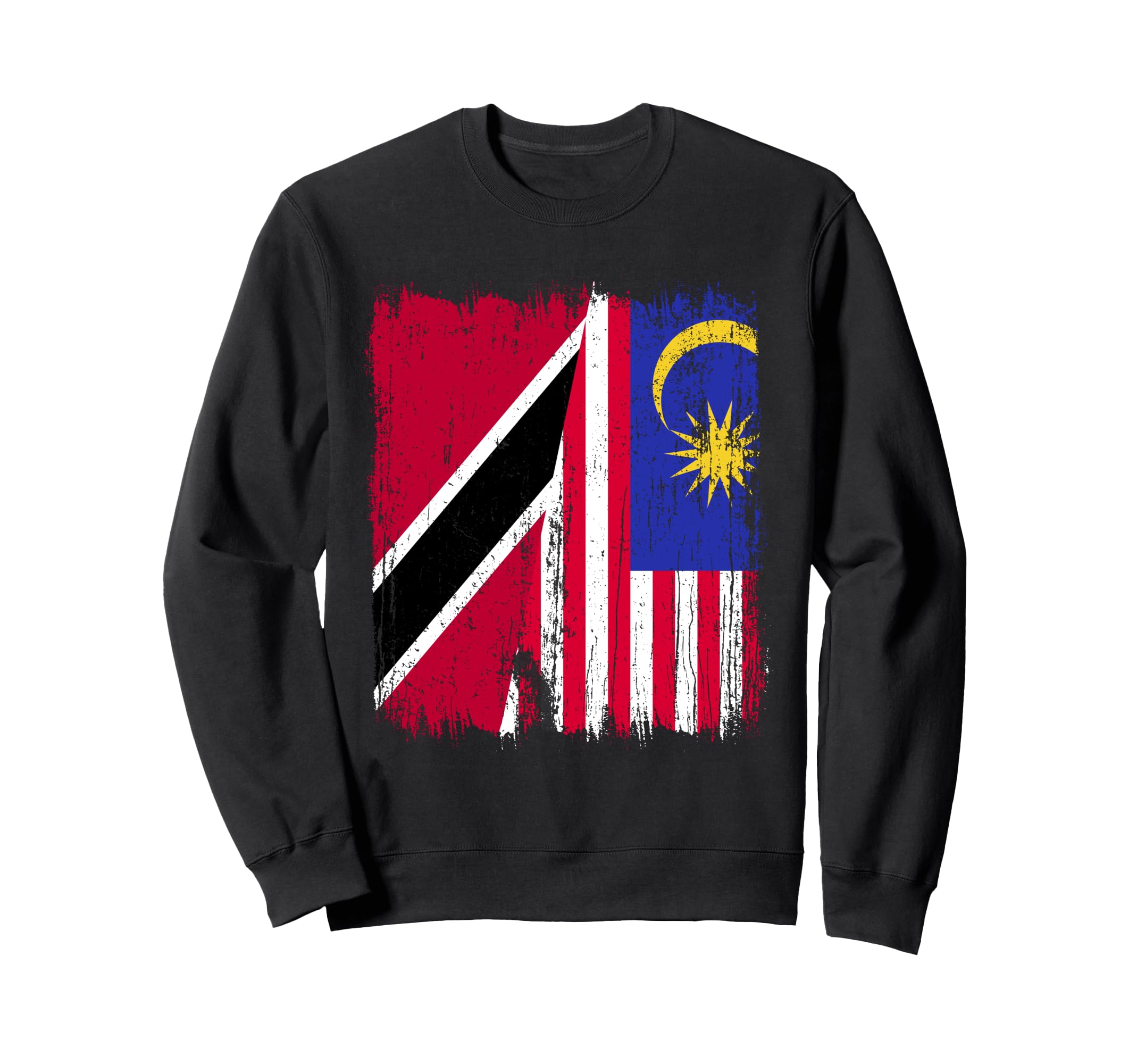 

Trinidad and Tobago Malaysia Half Flag Sweatshirt