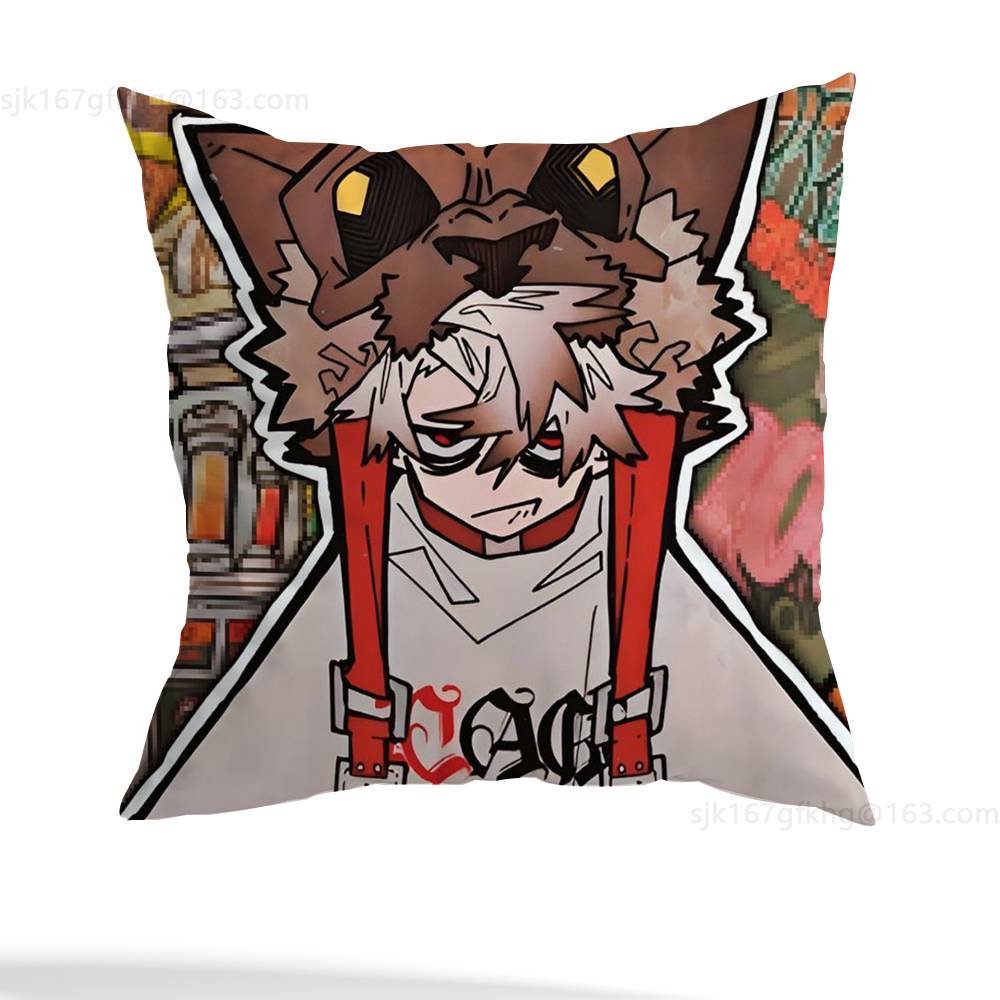 Anime G-Gachiakuta pillowcase casual style decoration, suitable for home decoration (excluding pillow core)
