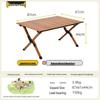 Ultralight Aluminum Folding Kermit Chair with Table for Outdoor Camping and Leisure Travel