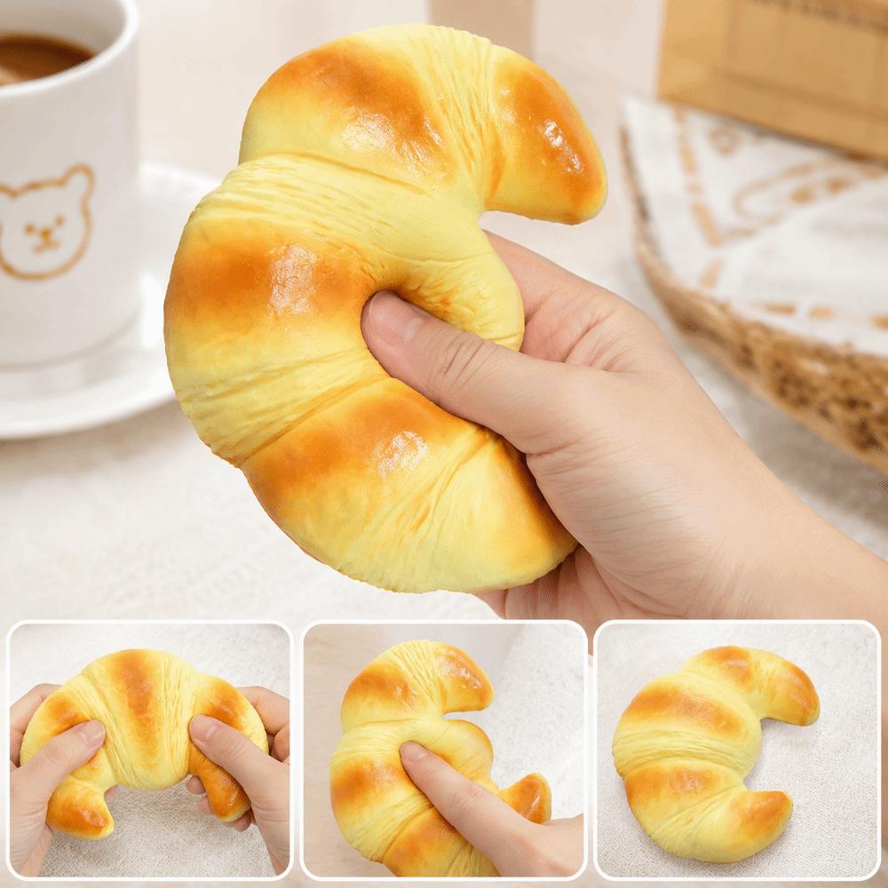 Creative Toast Slow Rebound Toys Moist Feel Toast Pinch Toy Children Toys