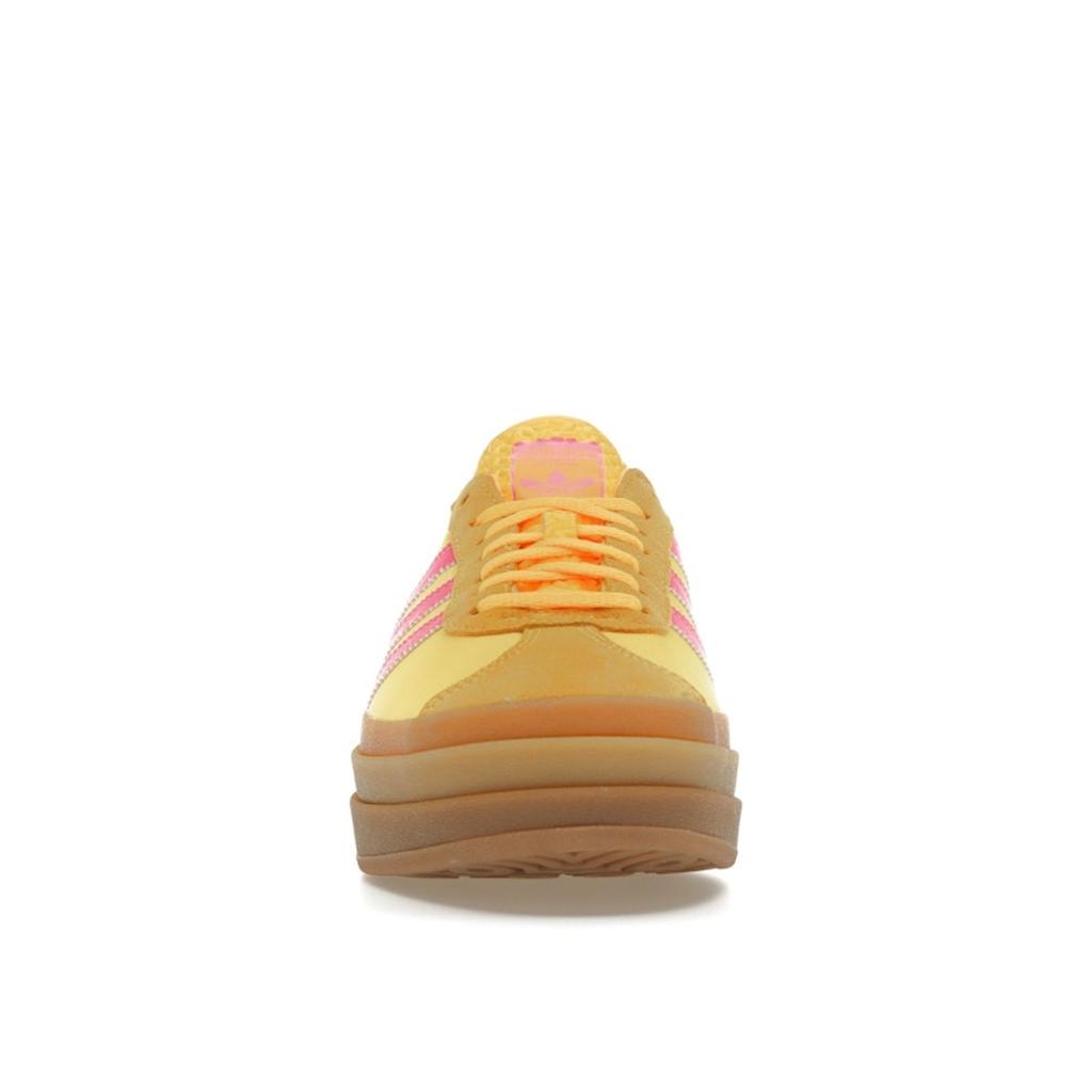 Adidas Gazelle Bold Spark Lucid Pink Women Sneakers Yellow IG4387