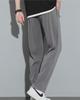 Men's Summer Quick-Dry Striped Pleated Nine-Point Sports Pants